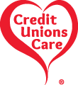 CUs Care Logo - Heart 110px Credit Unions Care